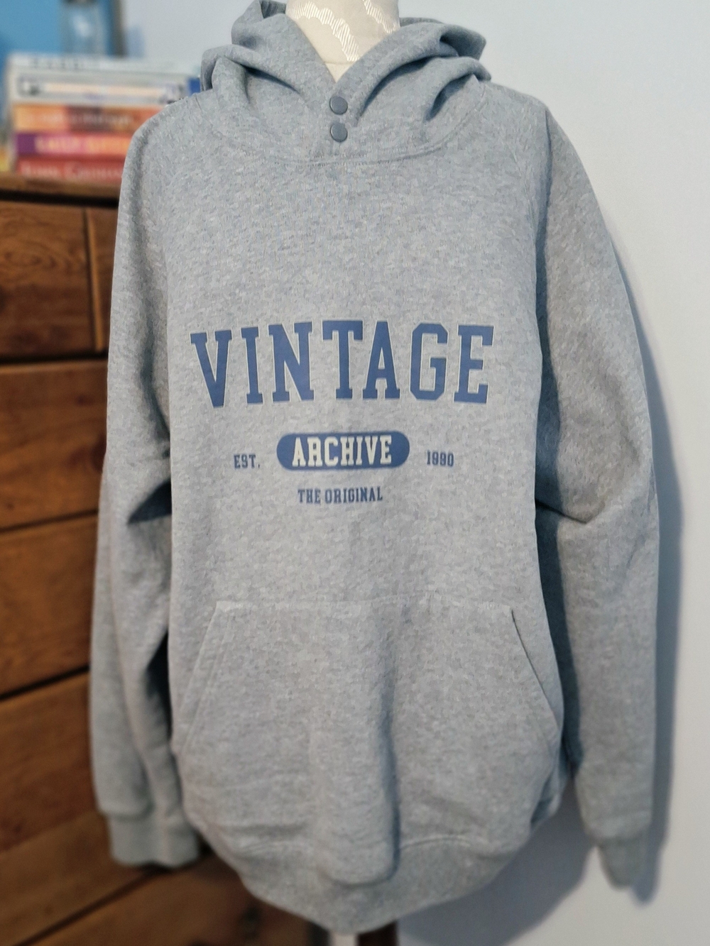 Oak + Fort " Gray Hoodie Sweatshirt
